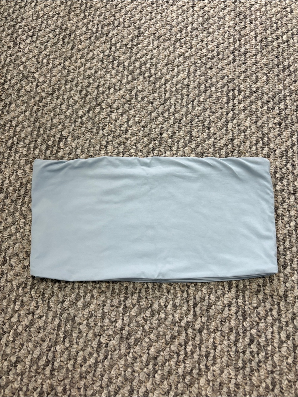 Garage Light Blue Strapless Tube Top
